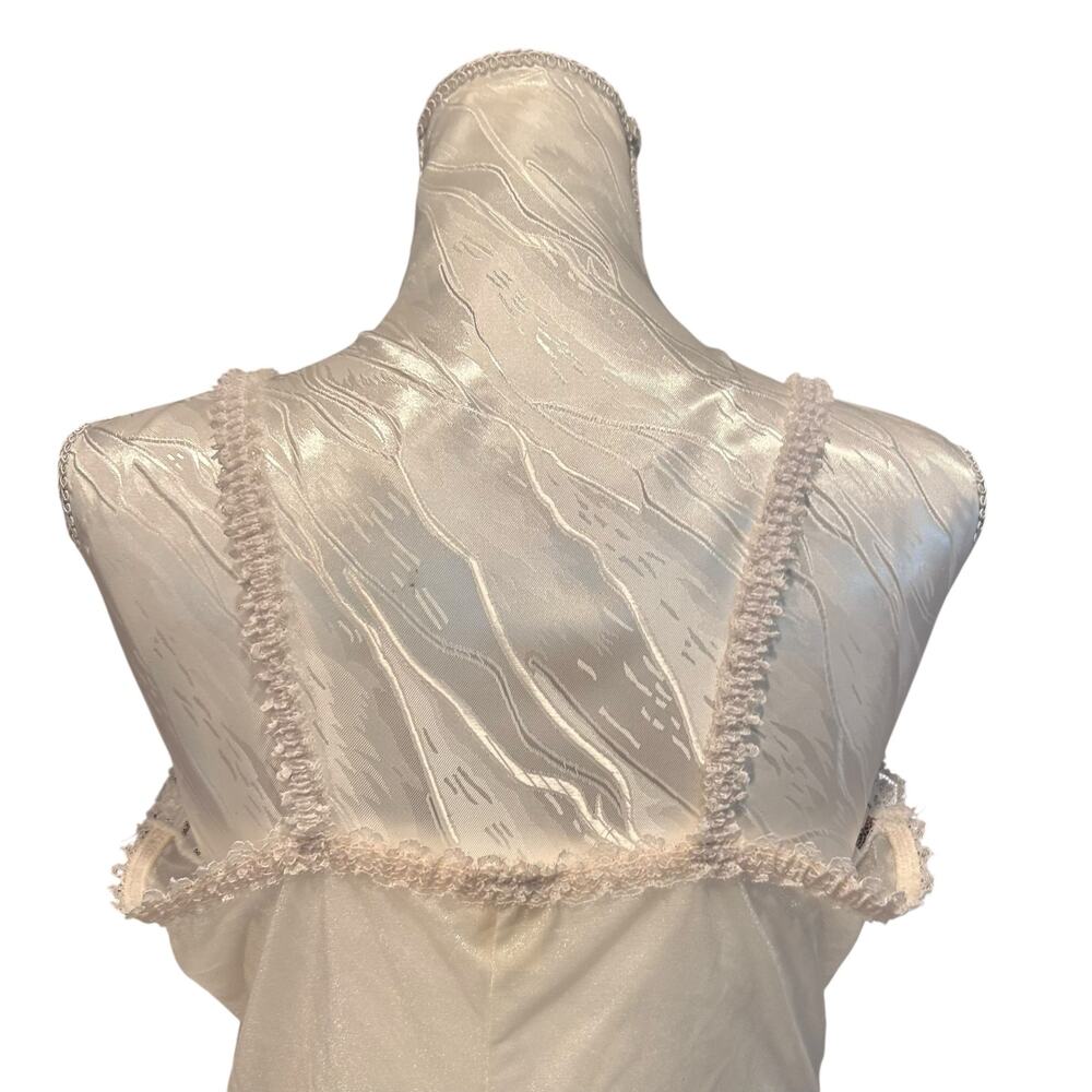 Vintage Green Velvet White Lace Body Suit Womens Sz Medium Goth Romance Coquette - Picture 15 of 16